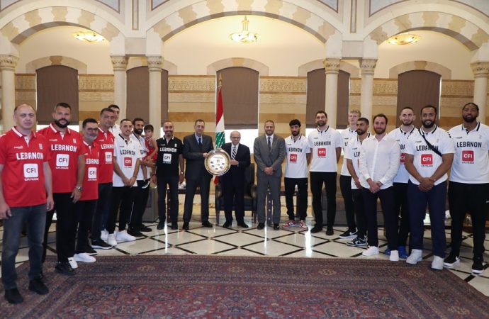 سلام: كل التوفيق لمنتخب لبنان لكرة السلّة