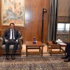 بري استقبل سفير قطر والامين العام السابق للاتحاد البرلماني العربي
