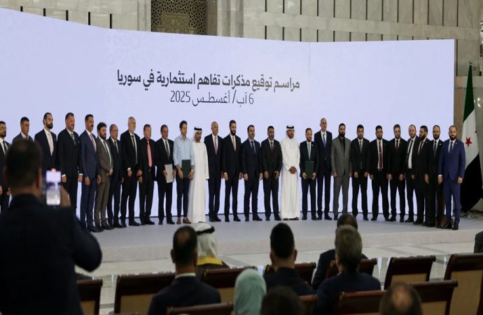 سوريا توقّع اتفاقات استثمارية بمليارات الدولارات