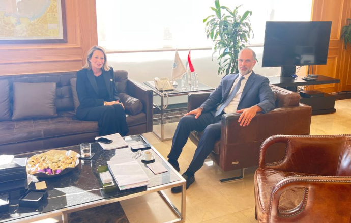 رسامني عرض مع أيوب الشؤون الانمائية لقضاء جزين