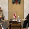 اللواء شقير عرض ووفداً من هيئة العلماء المسلمين المستجدات