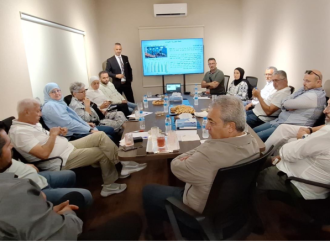 اتحاد بلديات صيدا – الزهراني عقد اجتماعا مع اللجنة التشاركية لمعالجة أزمة النفايات ولقاء في  معمل المعالجة