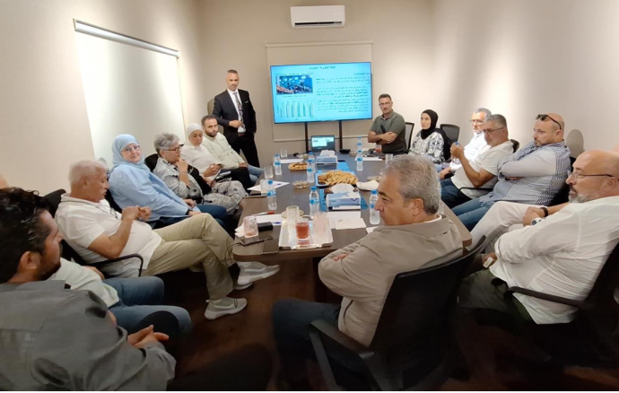 اتحاد بلديات صيدا – الزهراني عقد اجتماعا مع اللجنة التشاركية لمعالجة أزمة النفايات ولقاء في  معمل المعالجة