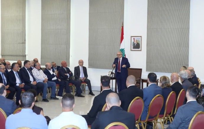 وفد “جمعية “بيروت منارتي” في السرايا مروان