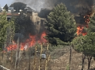 حريقان في ضهر نصار على تخوم عدبل وفي ذوق الحصنية-عكار… وعمليات الإطفاء مستمرة
