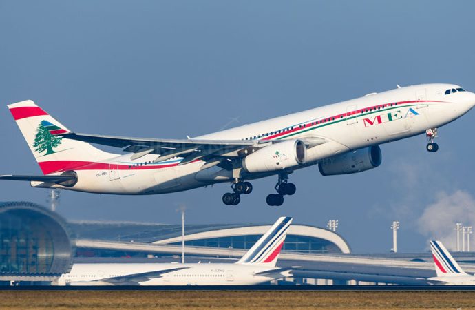 “طيران الشرق الأوسط”: تعديل اقلاع بعض مواعيد رحلات الخميس