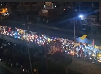 مسيرات إحتجاجية في النبطية وصور