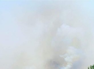 حريق بين زوطر وقعقعية الجسر جنوبًا