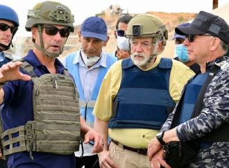 ويتكوف يزور مركز توزيع المساعدات في رفح