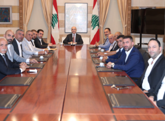 وزير الداخلية استقبل البعريني ونقيب محامي الشمال وعرض مع خريش شؤون الدفاع المدني