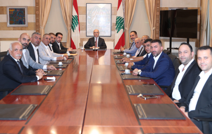 وزير الداخلية استقبل البعريني ونقيب محامي الشمال وعرض مع خريش شؤون الدفاع المدني