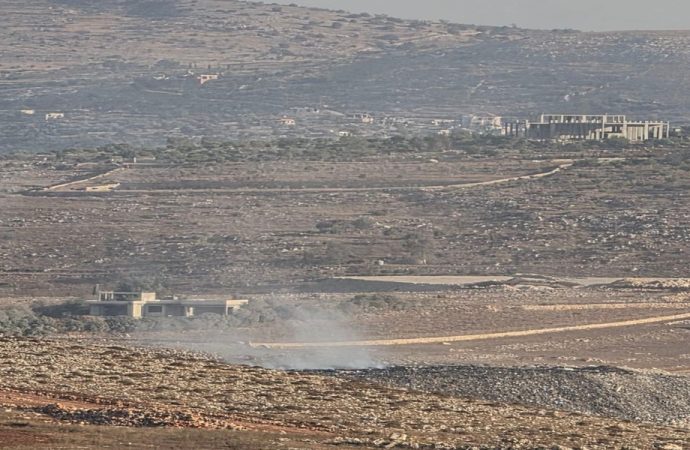 إستهداف جرافة في عيترون