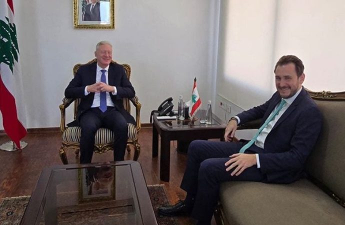لقاء بين رجي والقائم بأعمال السفارة الفرنسية.. وفرنسا تؤكد دعمها لقرار حصرية السلاح