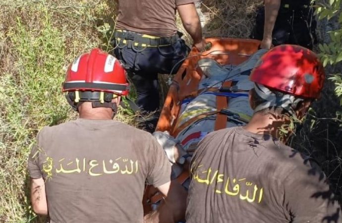 إنقاذ راعٍ إثر سقوطه في وادٍ بمنطقة حبوب