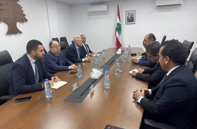 وزير الخارجية يلتقي الأمين العام لجامعة الدول العربية
