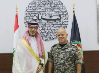 لاوندس استقبل بخاري والقائم بأعمال سفارة لبنان في الرياض