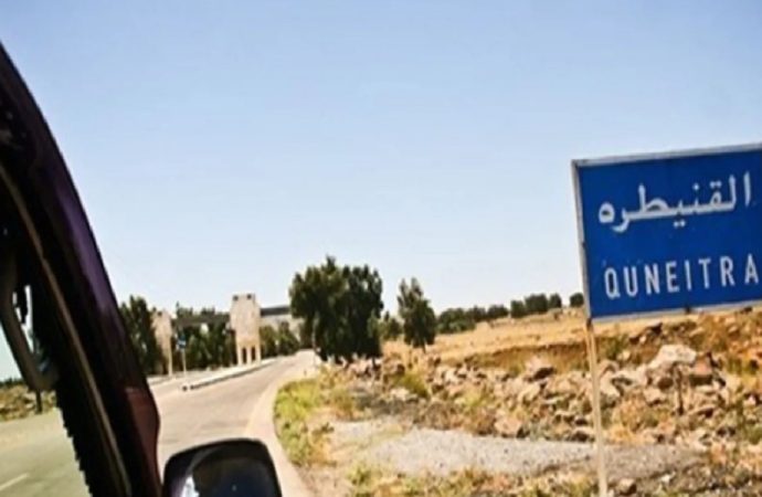 توغل إسرائيلي في القنيطرة
