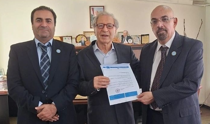 محفوظ بحث مع رئيس وكالة الأنباء الدولية لحقوق الإنسان في القضايا الشبابية