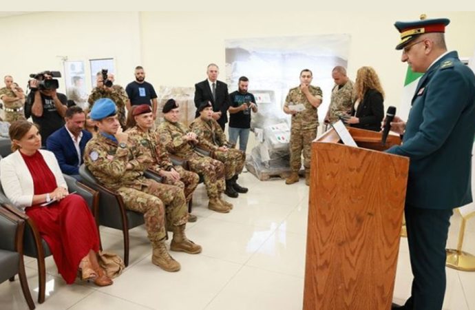 هبة طبّية إيطالية للجيش اللبناني