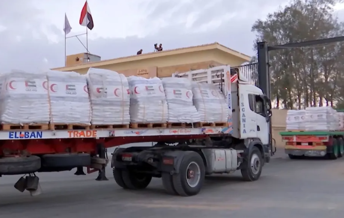 دخول أكثر من 10 آلاف طن من المساعدات الإماراتية إلى غزة