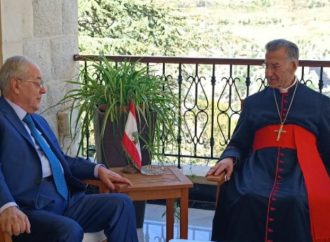 استقبالات للراعي في الديمان.