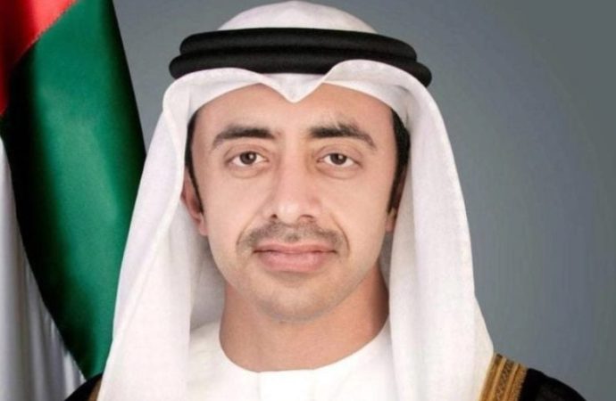 وزير الخارجية الإماراتي: تضامننا الكامل مع قطر الغالية