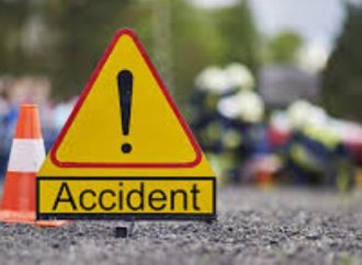 حادث تصادم بين 5 سيارات