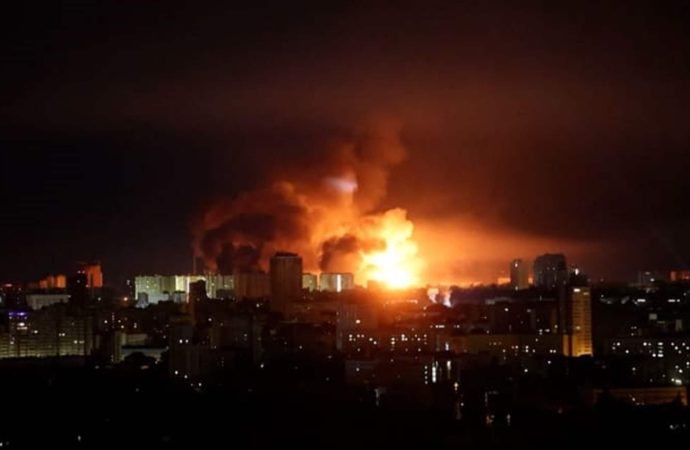 هجوم روسيّ جويّ على أوكرانيا