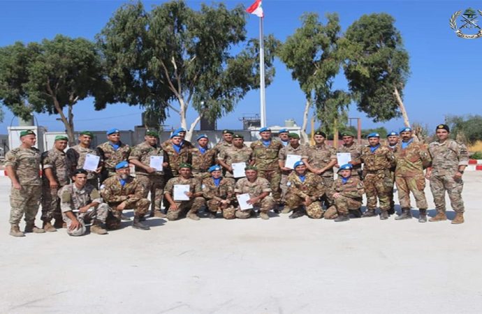 تدريب مشترك بين الجيش واليونيفيل