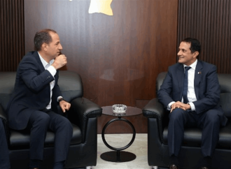 رئيس “الكتائب” إلتقى السفير القطري واستنكر العدوان الإسرائيلي على الدوحة