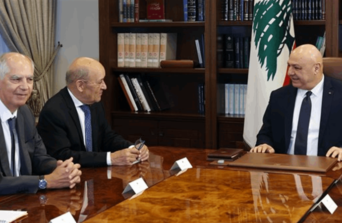 لودريان في بعبدا… وتشديد على استمرار الدعم الفرنسي للبنان في المجالات كافة