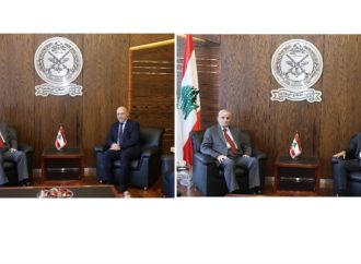 منسى تداول مع آلان عون في الأوضاع العامة والتقى المكاري