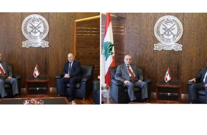 منسى تداول مع آلان عون في الأوضاع العامة والتقى المكاري