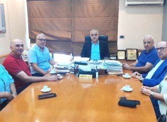 وفد من نقابة مصممي الغرافيك زار كركي طالبا الاستفادة من تقديمات الضمان