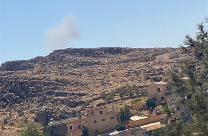 استهدفت غارة جوية اسرائيلية بلدة «الشعرة» البقاعية.