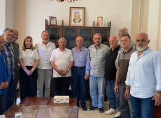 أسامة سعد عرض مع وفد اتحاد عمال الجنوب الاوضاع المعيشية