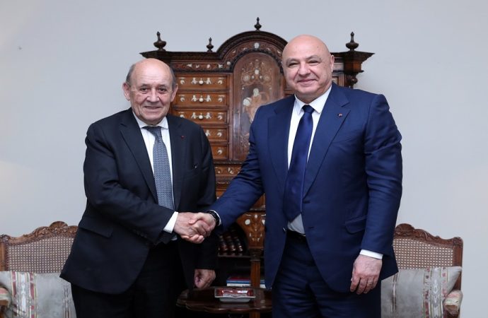 لودريان في بعبدا