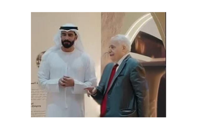 سلامة بحث في ابو ظبي مع نظيره الاماراتي آلية تفعيل التعاون الثقافي بين البلدين