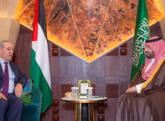 ولي العهد السعودي عرض مع نائب الرئيس الفلسطيني المستجدات في غزة